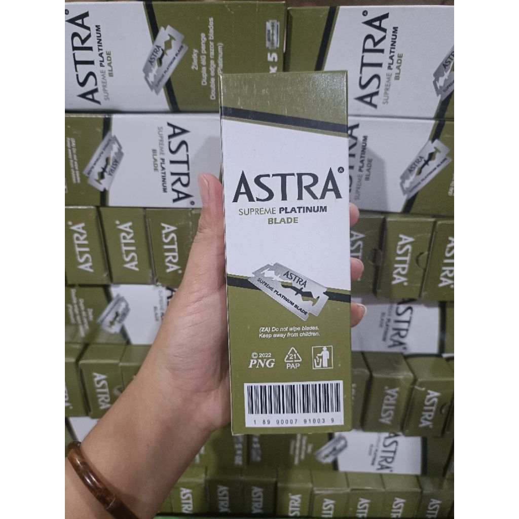 Astra SILET SUPREME Platinum Double Edge (Singapore) ORIGINAL 100%