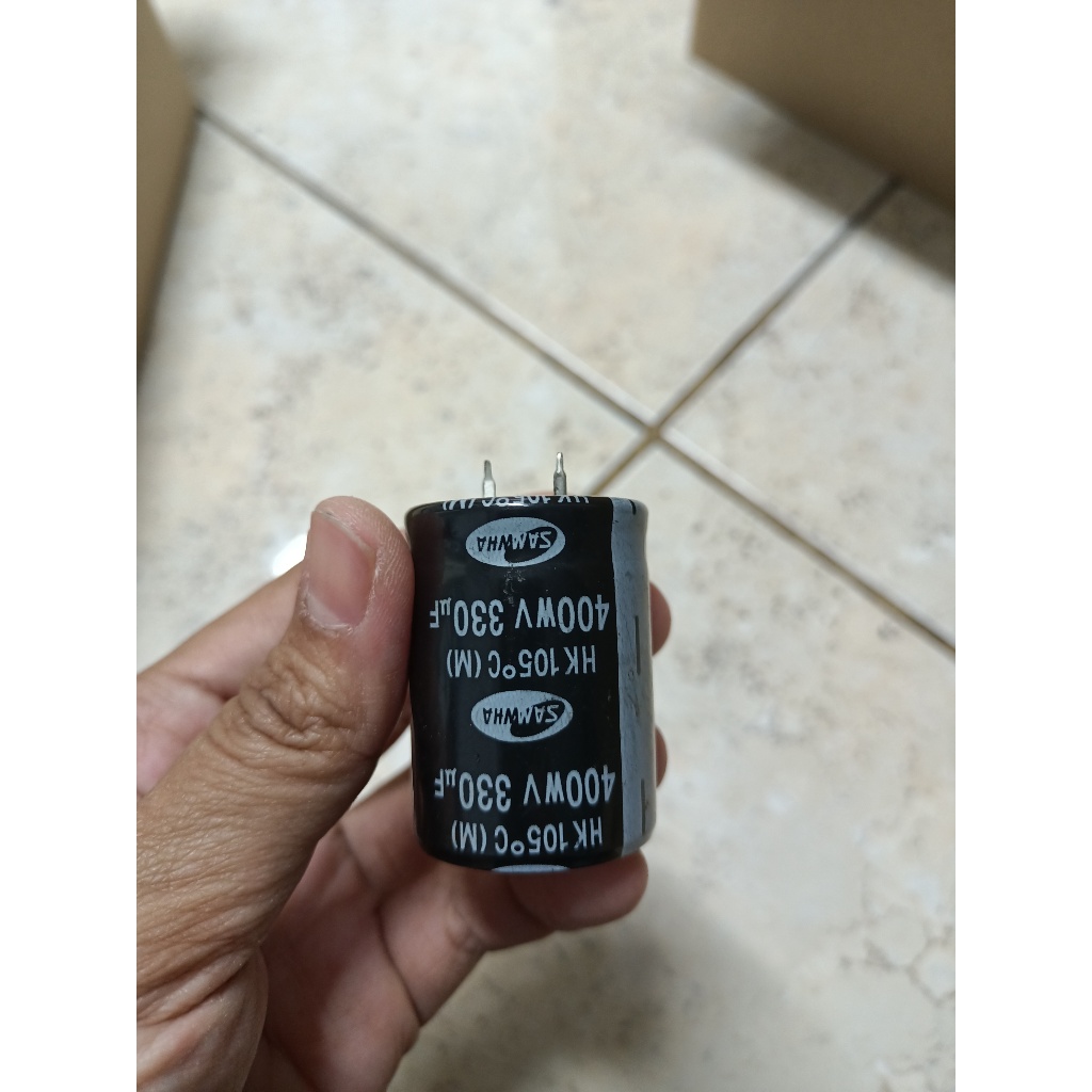 Elco Kapasitor 400v-330UF Samwha