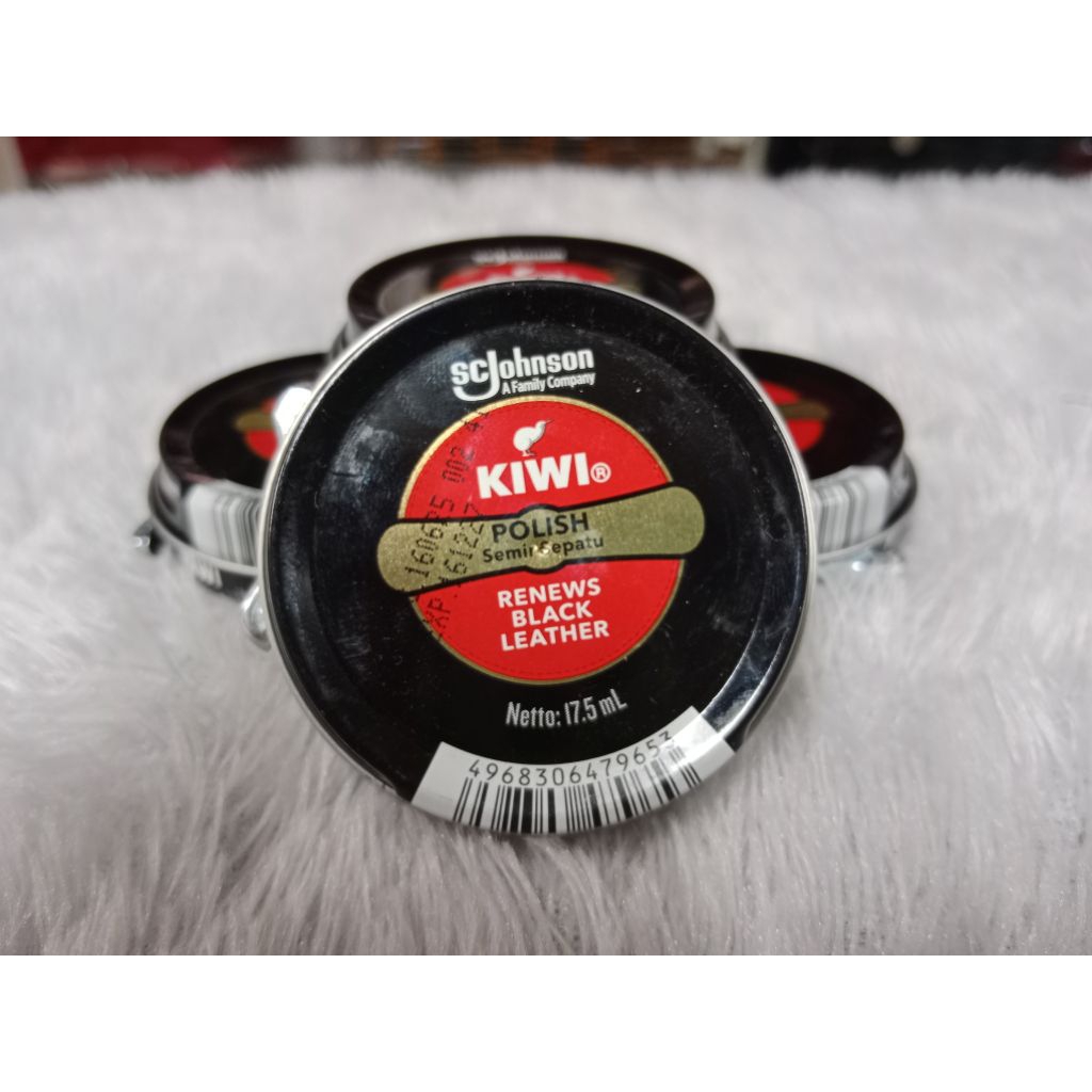 Semir Sepatu Kiwi Hitam
