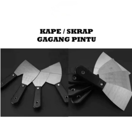 Kape Skrap Alat Poles Kerok Cat Tembok Pertukangan Stainles Stell Kokoh