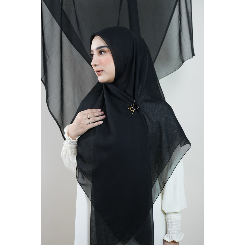 Nathelabel - Jannah Plain Paris Japan Syar'i (Hijab Segiempat Paris Japan Premium)