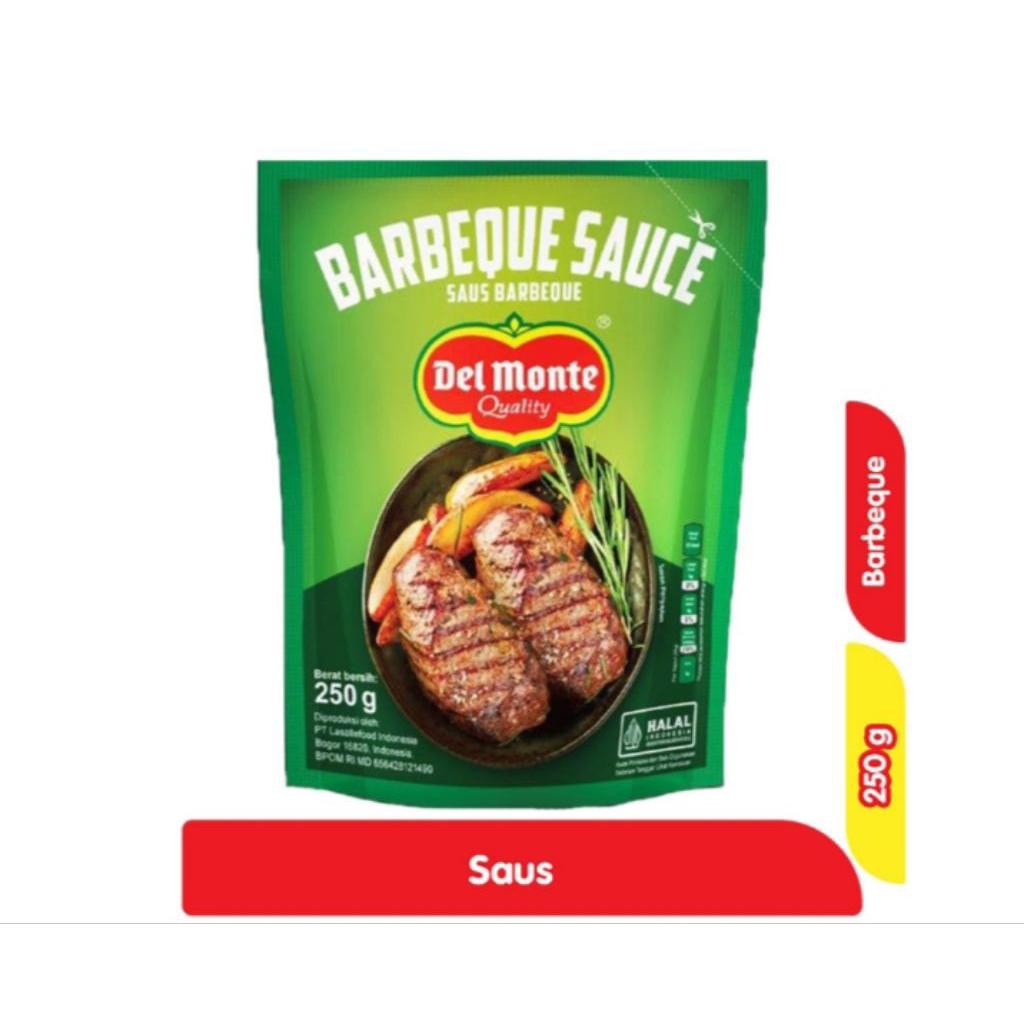

Barbeque saus Delmonte 250gr