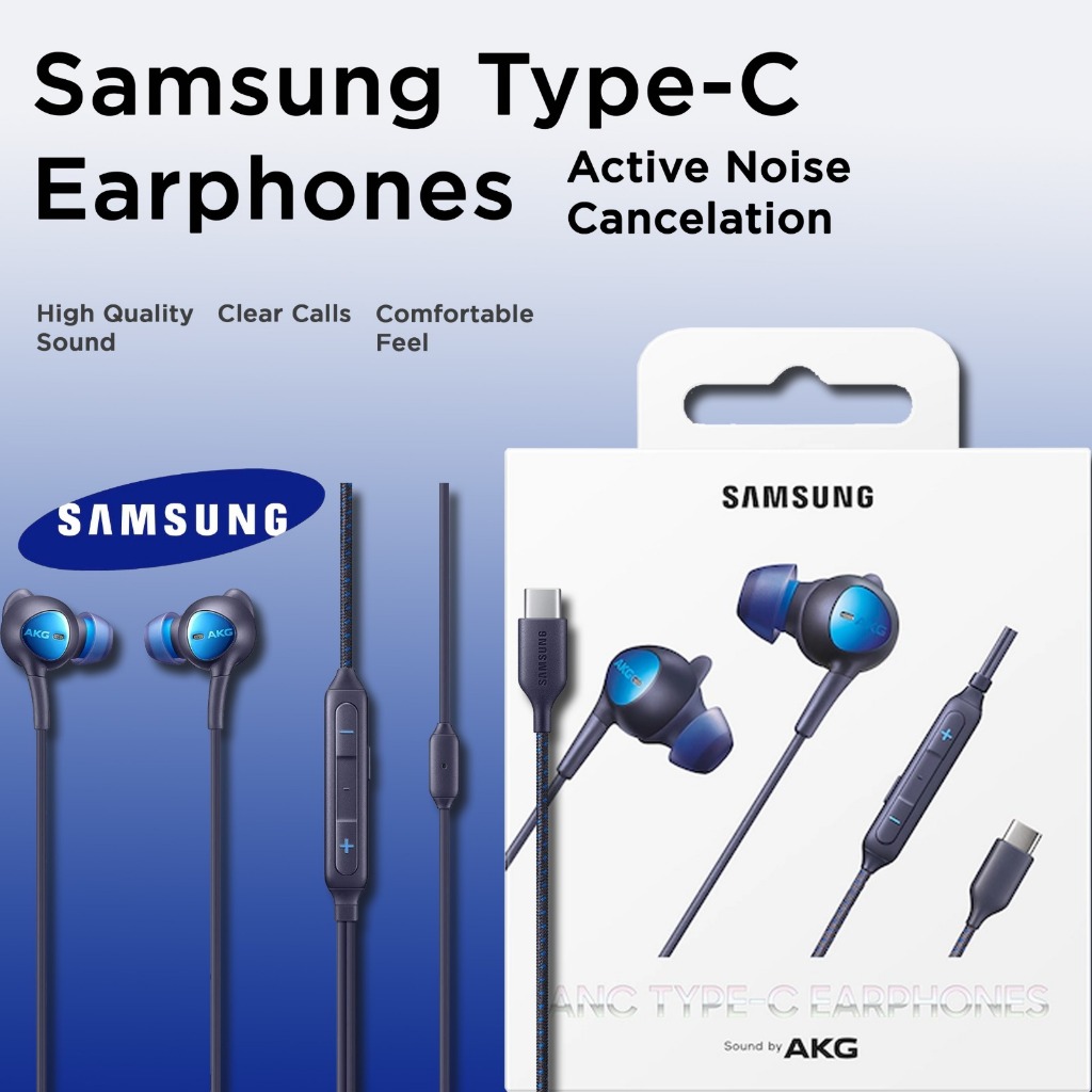 HEADSET SAMSUNG AKG TYPE-C EARPHONE BNIB ORIGINAL OFFICIAL SAMSUNG STORE