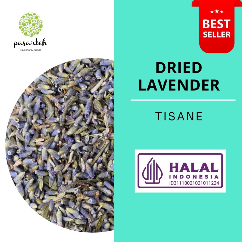

[Pasarteh] Dried lavender | Tisane | Teh Bunga | Lavender Tea | Teh Herbal I Bunga Lavender