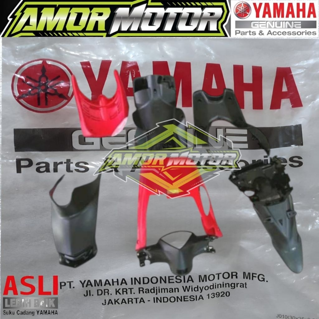 Cover body kasar full set yamaha Mio J 54P original ygp