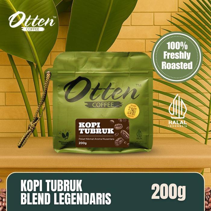 Kopi Tubruk Blend Legendaris 200gr - Kopi Bubuk Hitam Harum Premium 100% Original Cita Rasa Klasik T
