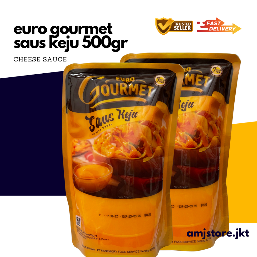 

Euro Gourmet Cheese Sauce 500 gr