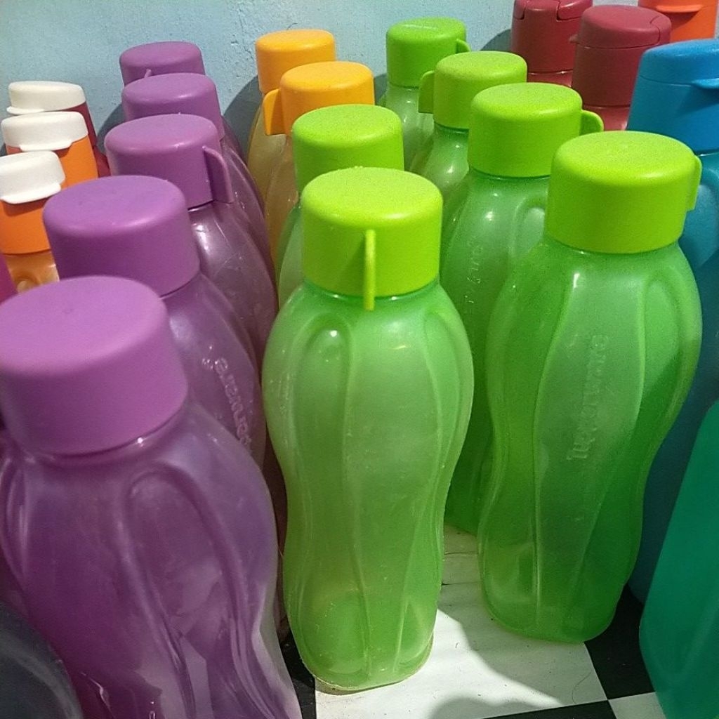 botol ECO 1 liter Tupperware second