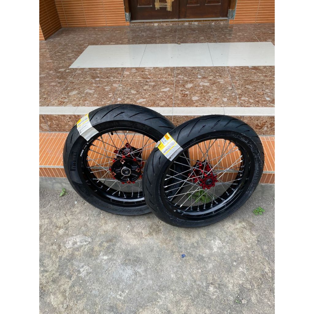 Roda Supermoto CRF 300/350 Pirelli Velg Custom
