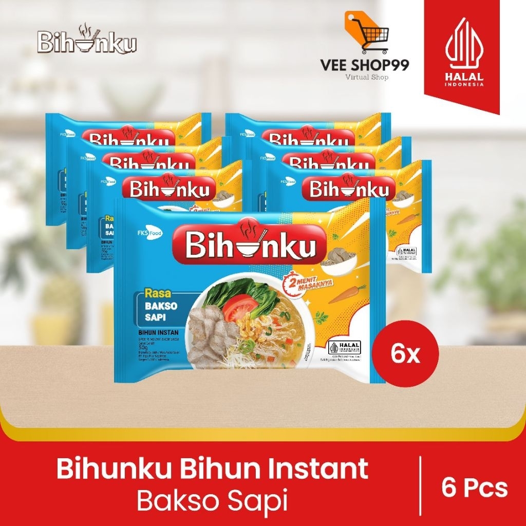 

Paket Bundling - Bihunku Instan - Bakso - 50gr - 6pcs