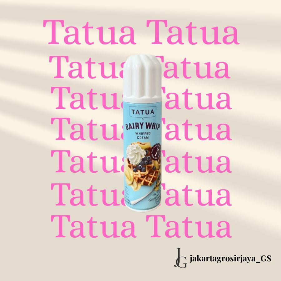 Tatua Whipping Cream Aerosol 250 GR / Whip Cream Tatua Semprot
