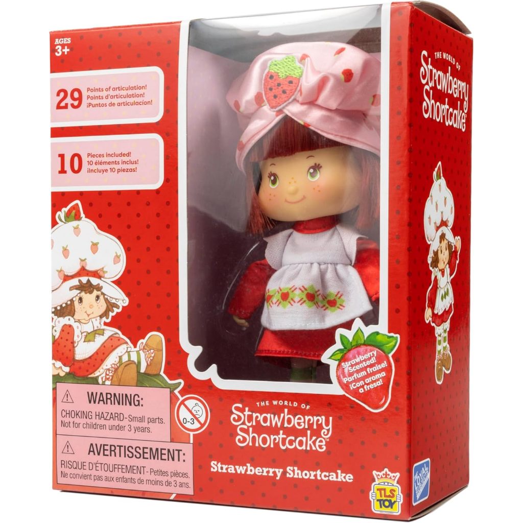 The Loyal Subjects Strawberry Shortcake 5.5-inch Poseable Fashion Doll