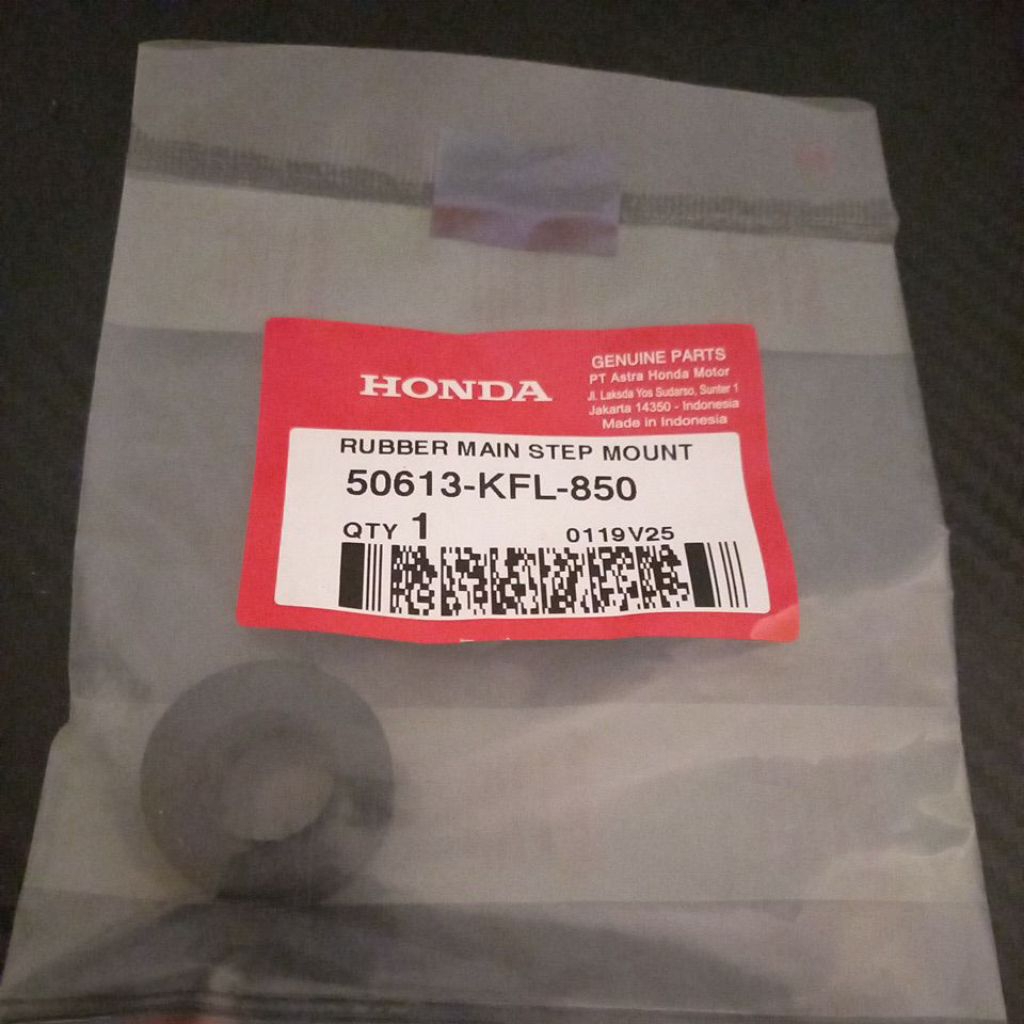 Karet Dudukan Step Honda Supra X 125 Fi 50613KFL850