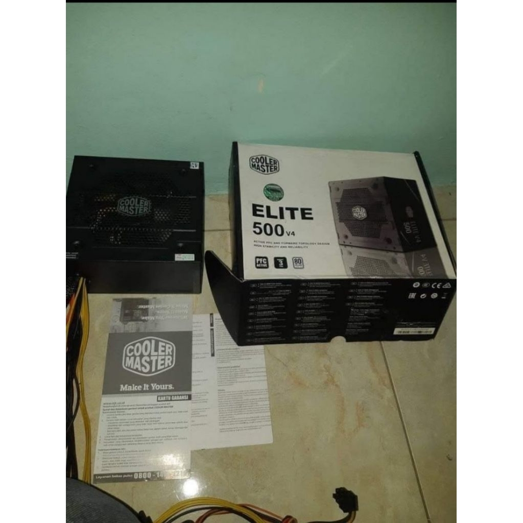 Power Supply Cooler Master Elite 500 watt V4 80+