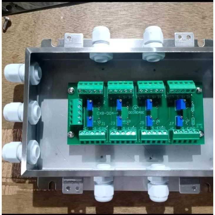 Junction Box Stainless Steel 8 Hole