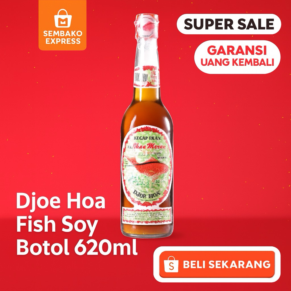 

Djoe Hoa Fish Soy Kecap Ikan Merah 620 ml – Rahasia Rasa Gurih Khas Masakan Asia