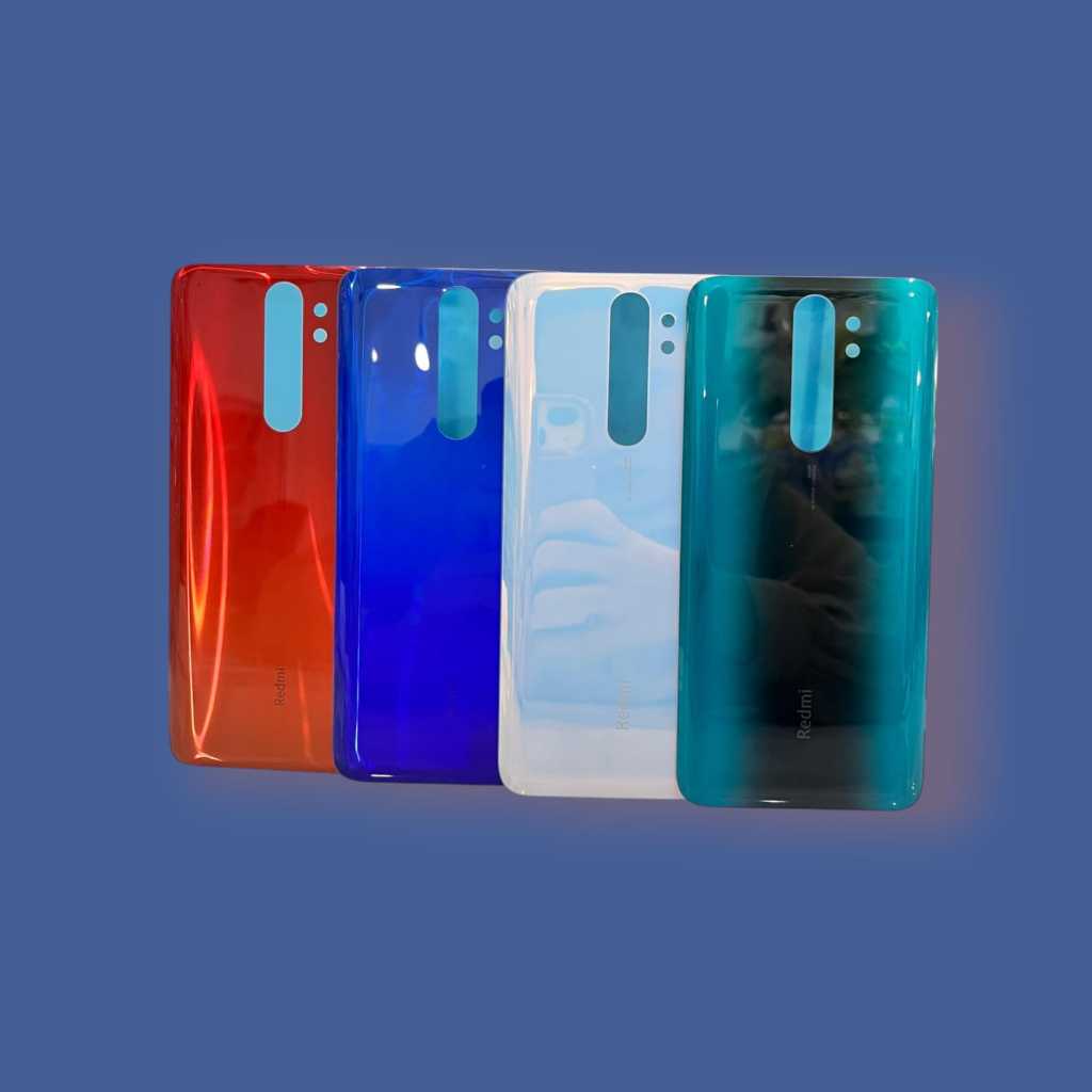 COVER BATERAI/ TUTUP BATERAI/ BACKDOOR BAHAN KACA ORIGINAL/ ORI XIAOMI REDMI NOTE 8 PRO