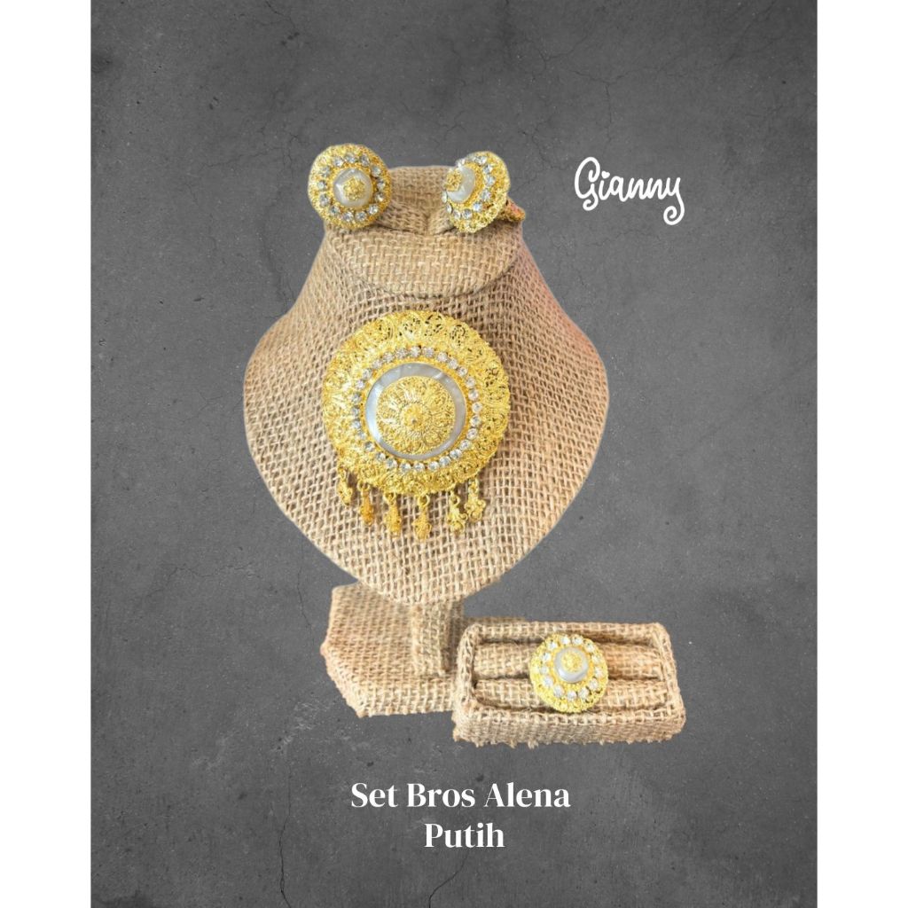 Set Bros Alena /Bros Wanita /Alpaka Bali