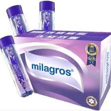 

Air Mineral Alkali PH Tinggi Milggrss 1 dus Original isi 12 botol