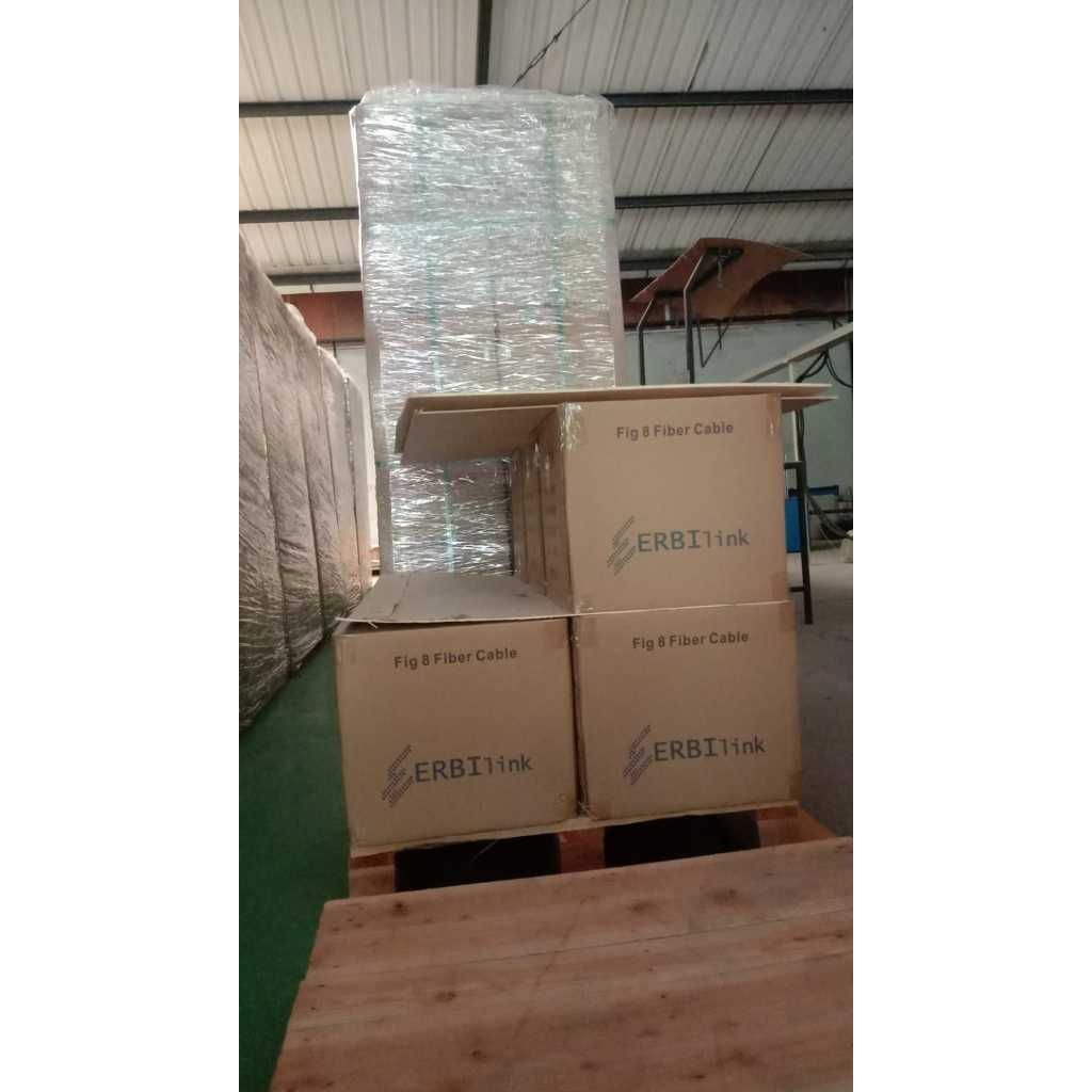 Fig 8  2Core  | Kabel Fig 8 2core 1km Jelly Tube | Brand ERBiLink 2 Core Fig 8 Jelly Tube & Drop cab