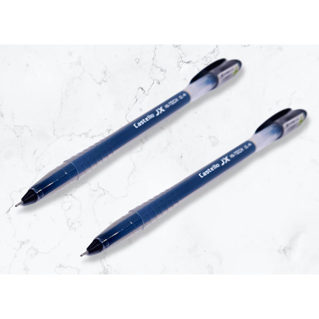 

(1 BIJI) Pulpen Bolpen Bolpoint Standard Castello JX HI-TECH GEL