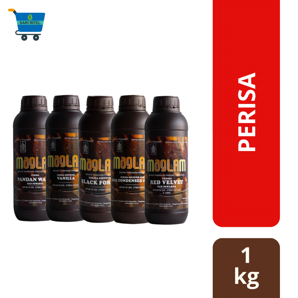 

MAGLAM Perisa / Pasta Makanan 1KG Halal BPOM Tahan Panas