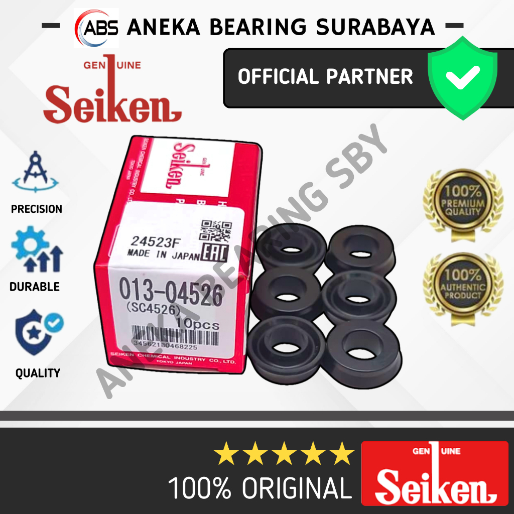 KARET REM BELAKANG MITSUBISHI T120  SC 4526 SEIKEN JAPAN ORIGINAL 013-04526  UKURAN 3/4  (HARGA 1KOT