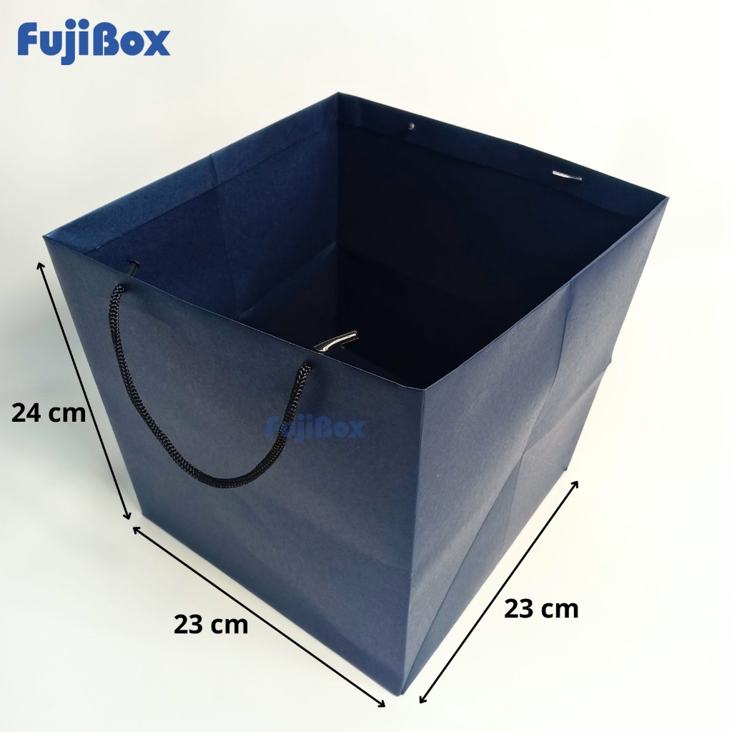

( 5 Pcs ) Paper bag Tas kantong Hadiah Goodie Gift Bag 23 CM X 23 CM X 24 CM Premium