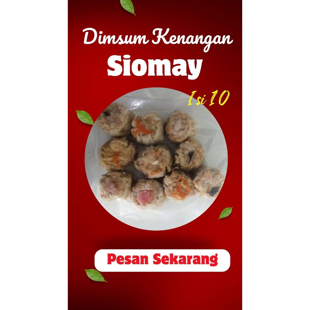 

Dimsum Siomay Ayam 10 pcs halal Dimsum Kenangan Premium