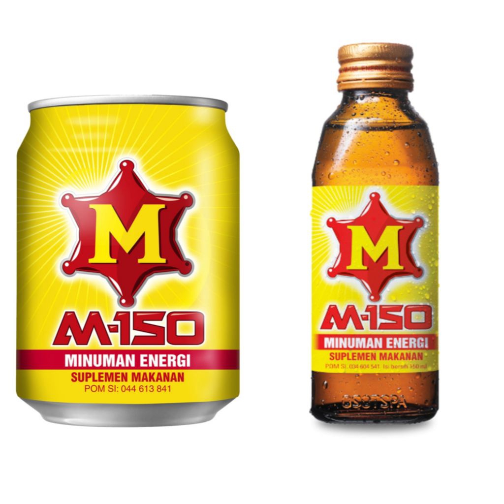 

(instant saja) M-150 Energy Drink botol kaleng minuman m150