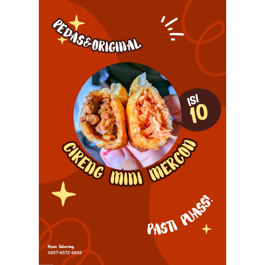 

[10 pcs]~CIRENG MINI JANDO PEDAS