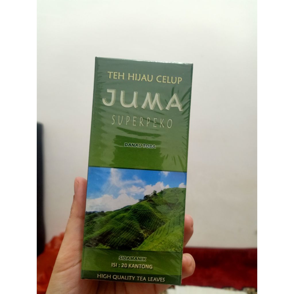 

Teh Juma Superpeko Teh Hijau Celup 20pcs