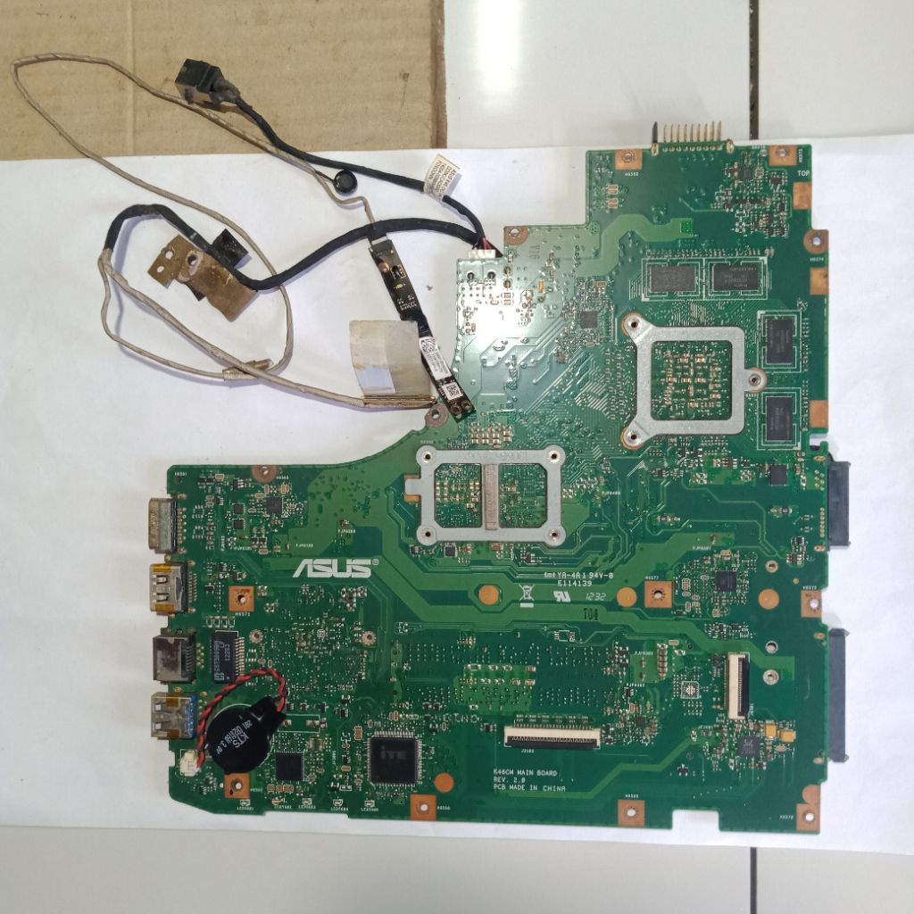 Motherboard mainboard mesin asus k46cm series k46 k46c a46 a46c intel core i5 ori