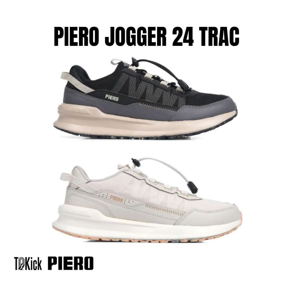 Sepatu Casual Piero Jogger 24 TRAC NEW Original Sepatu Pria