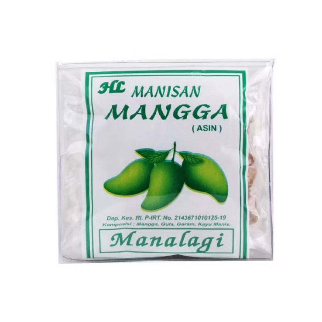 

Manisan Mangga Asin Manalagi - Buah Kering - Mangga kering