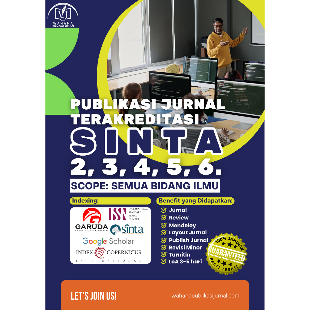 Paket Publikasi Jurnal Terakreditasi Sinta 2-6 Fast-track SEMUA JURUSAN.