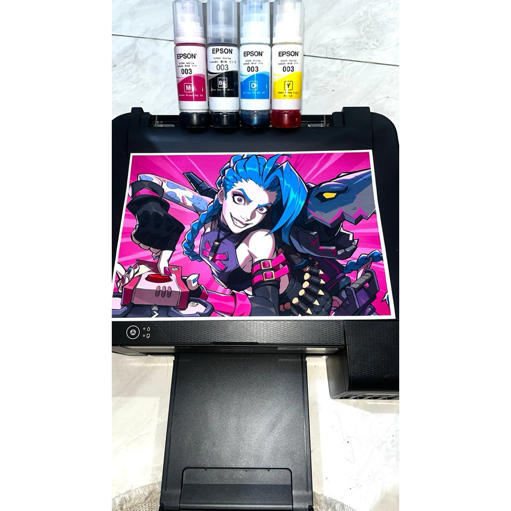 Printer Epson L110 second + free tinta