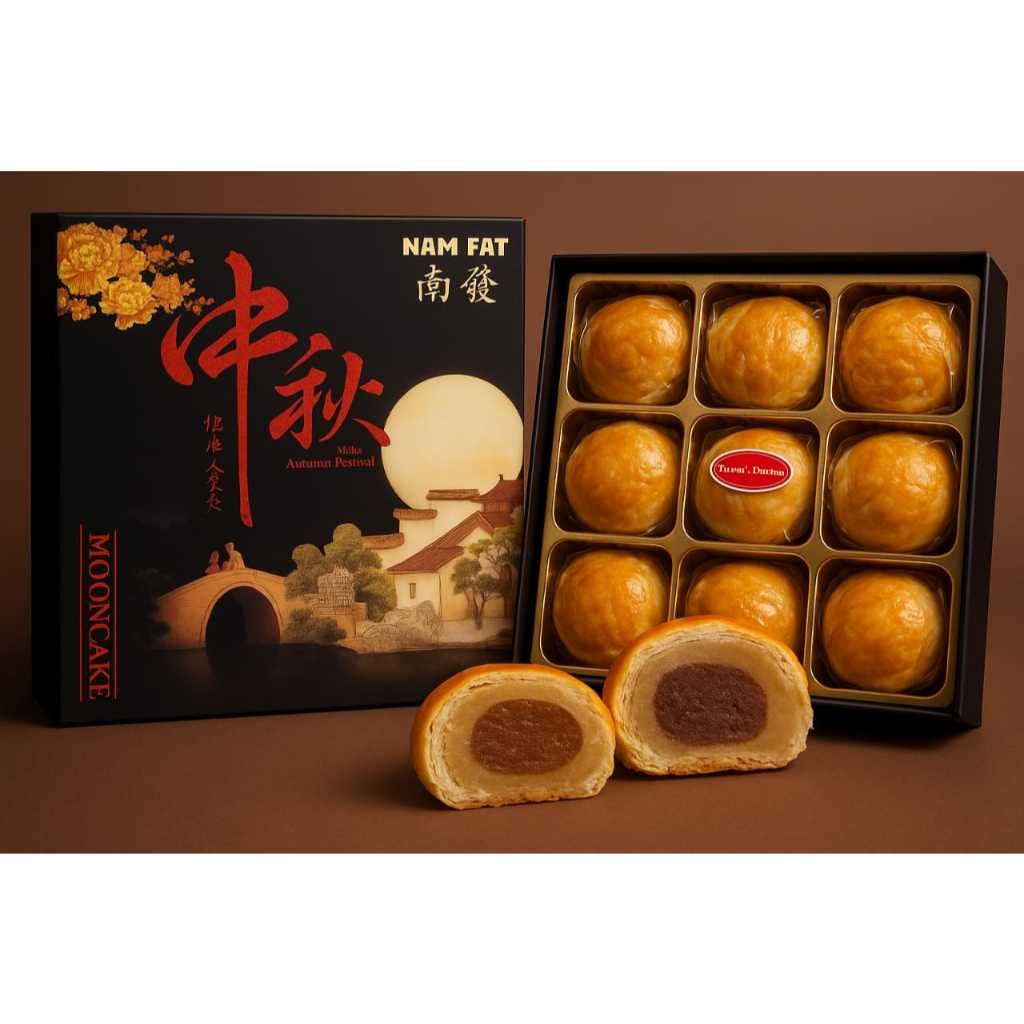 

Kue Bulan Durian + Tausa Isi 9 Kemasan Gift Box Singkawang