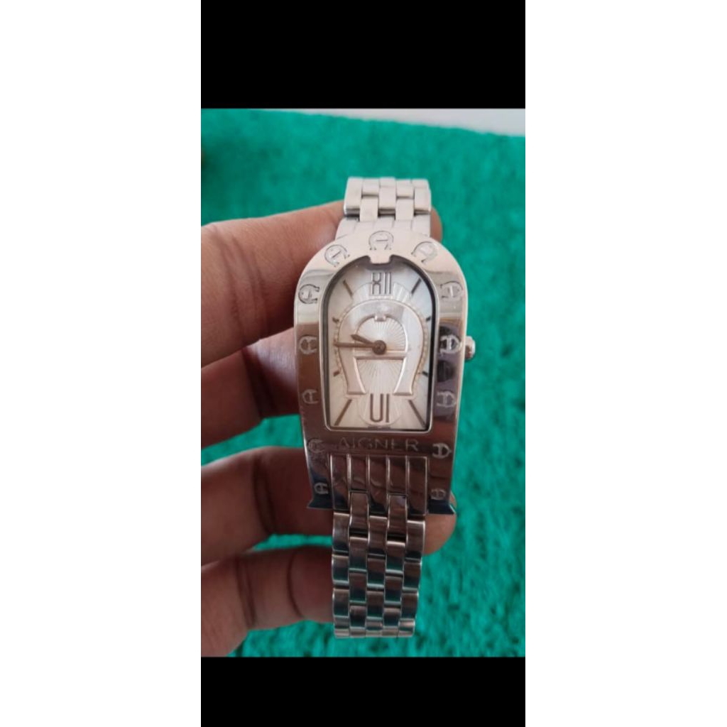 Jam tangan ladies A*gner full original swiss mulus antik