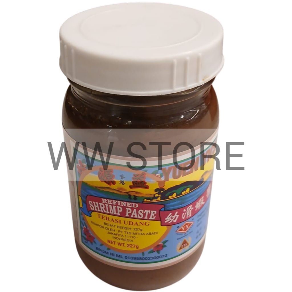 

Terasi udang HongKong Hong Kong HK TTS YUEN YICK REFINED SHRIMP PASTE 227g