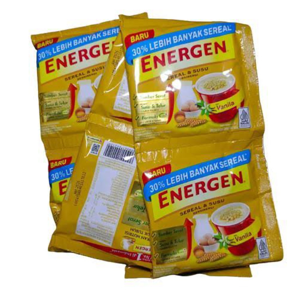 Energen vanila 1 renceng isi 10pcs