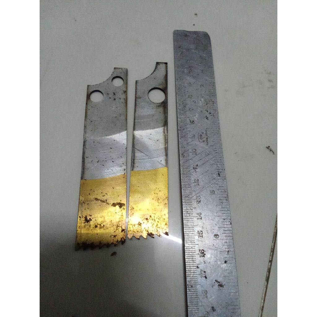 Baja HSS DM05 JULIA Italy Gold Original Bahan Pisau Mutik Seset Kelet Iris Serbaguna Seset Raut Janu