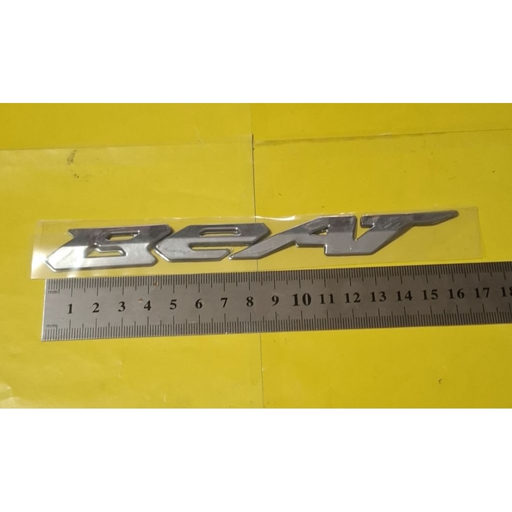 Sticker / Emblem / Logo / Striping / Lis body motor Honda ORIGINAL/ASLI Emblem Honda Beat deluxe 202