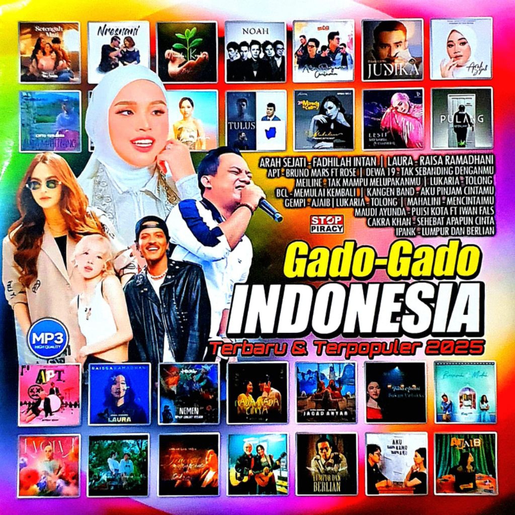 KASET MP3 LAGU GADO GADO INDONESIA TERBARU 2025 - KASET MP3 LAGU KENANGAN - KASET MP3 LAGU POP TERBA
