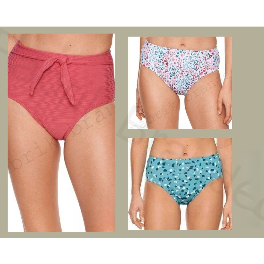 Pabrik branded Tm3&Trv bikini CD girls XS S M L XL BIG SIZE ukuran besar JUMBO swimwear bottom celan