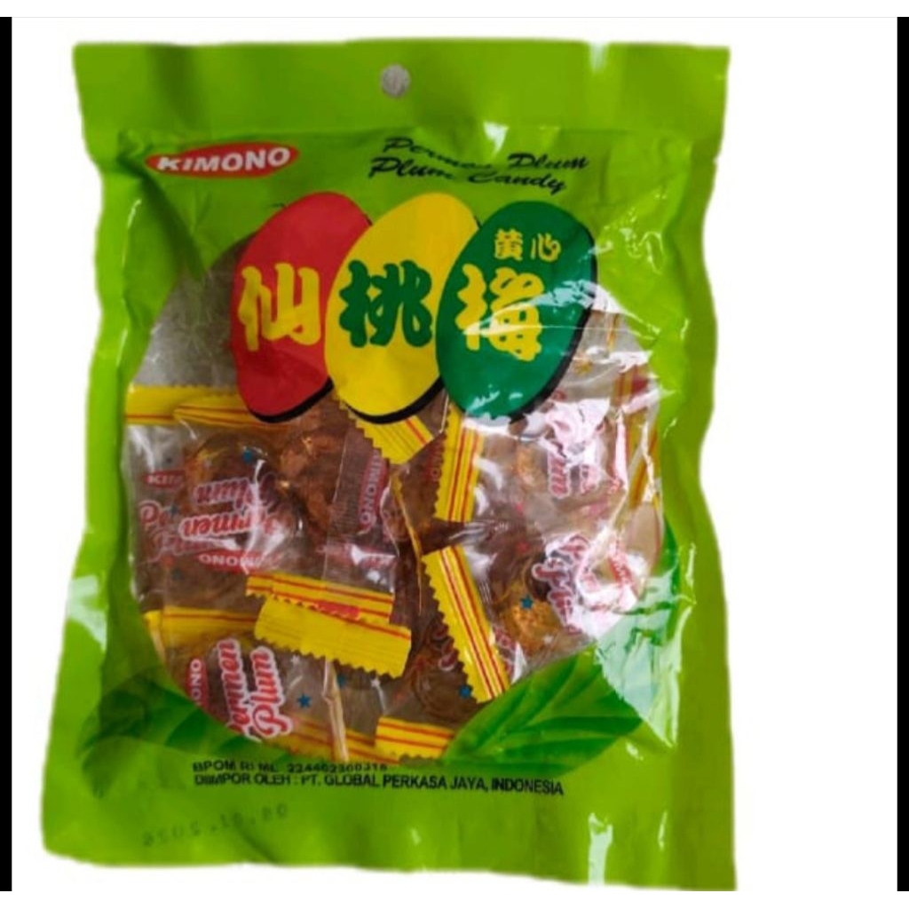 

Kimono Permen Plum Kiamboy Rasa Asin Manis 160g
