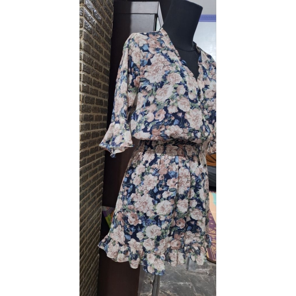 Dress sifon vintage / Tunik sifon