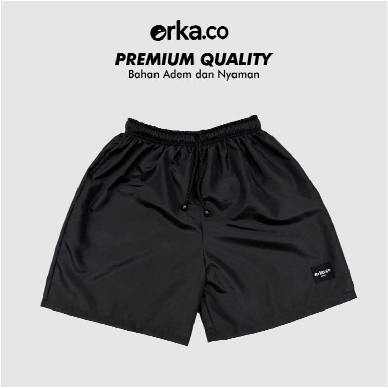 promo celana pendek parasut lari pria wanita boardshort