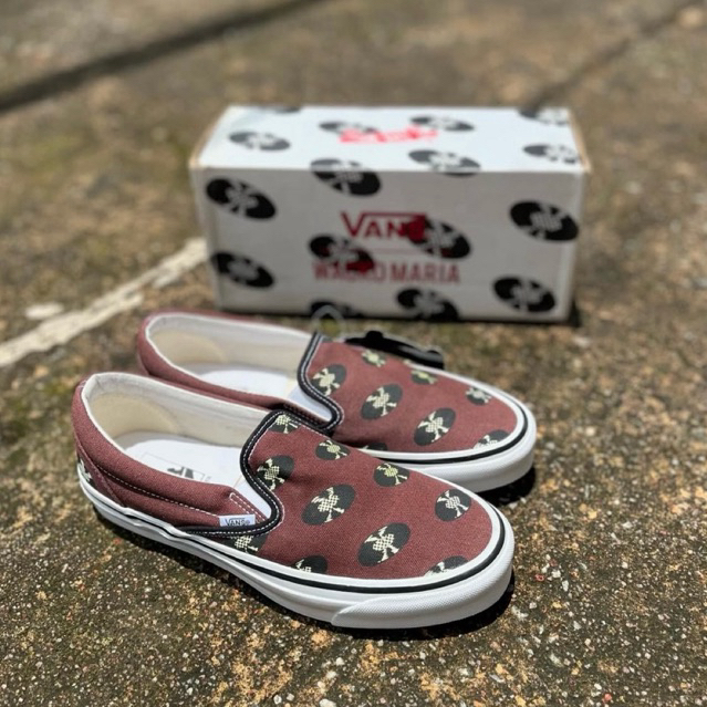 Vans Vault OG Slip On LX Wacko Maria Brown Original Resmi Store