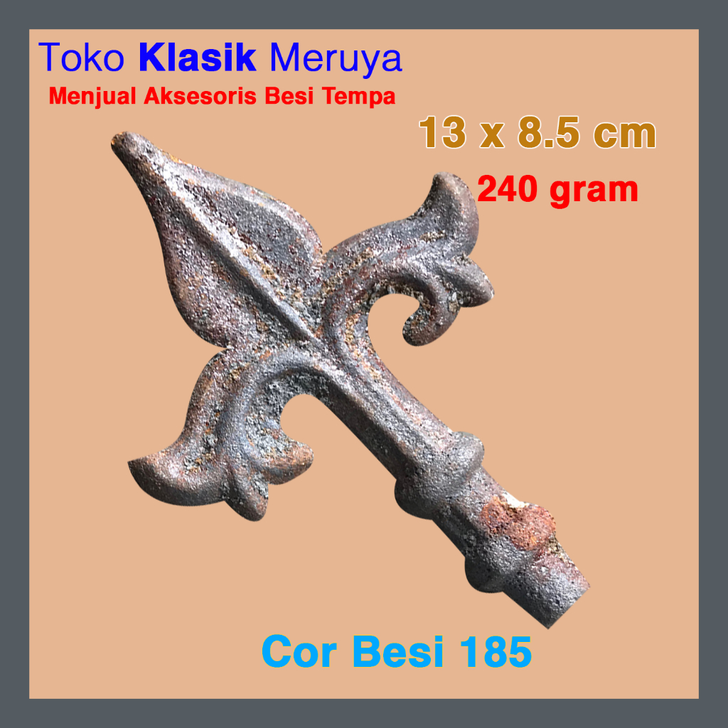 Tombak cor besi 185